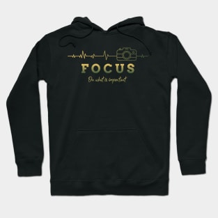 Focus on what is important Hoodie